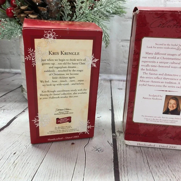 Hallmark keepsake santa ornaments - Picture 7 of 11